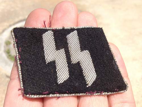 SS Officers Runic Collar Tabs