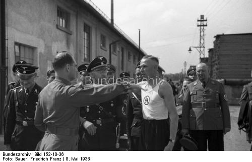 May  1936 visit of Hess &amp; Himmler to M-Freimann  &amp; Dachau and....