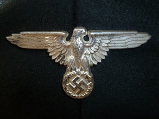 black SS senior leader and or general officer cap