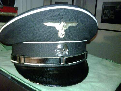 ss nco visor hat (new to the forum first post)