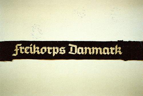 Danish SS items via David Delich