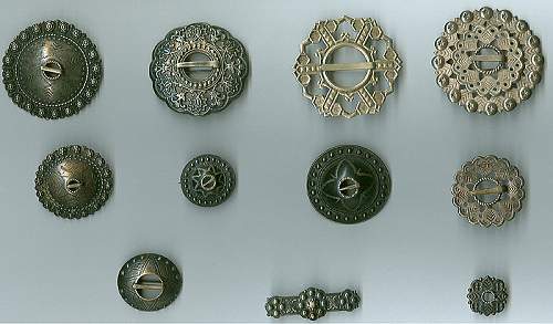 Delich Treasures:  Brooches of Estonian female auxillaries with the SS?