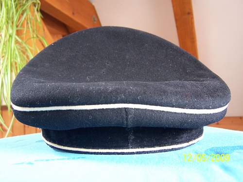 SS allgemeine officer  visor