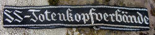 SS-totenkopfverbände cuff title