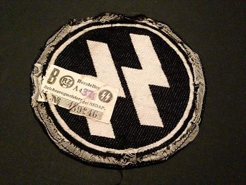 SS sport patch