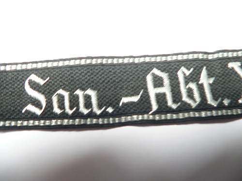San-Abt XXVII cuff fake?