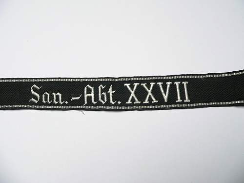 San-Abt XXVII cuff fake?