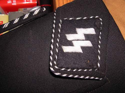 SS StandartEnfuhrer black dress uniform