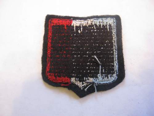 Italian and France volunteer patches