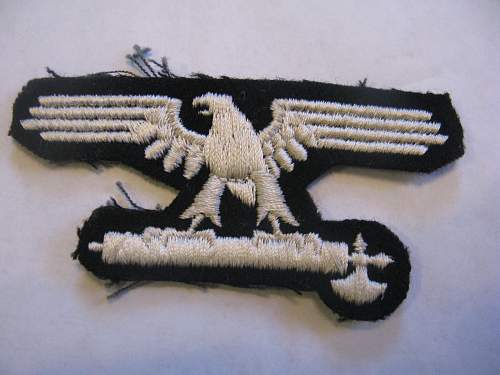 Italian and France volunteer patches