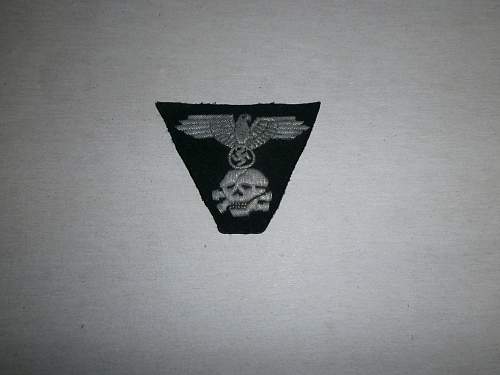 SS M43 trapezoid insignia!