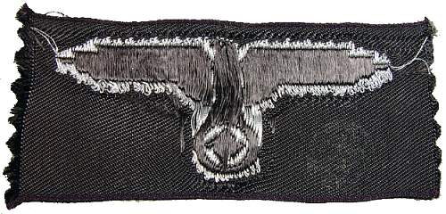 SS Officer's Cap Eagle