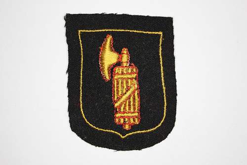 Italian ss sleeve patch