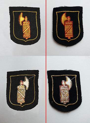 Italian ss sleeve patch