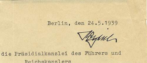 Is this Heydrich's signature?