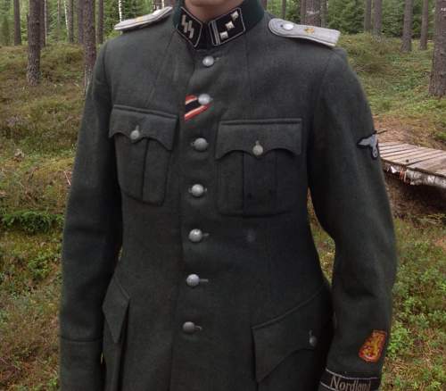 Finnish SS volunteer tunic and much Finnish and Soviet gear found!