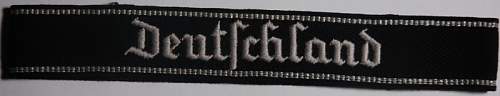 Deutschland cuff title