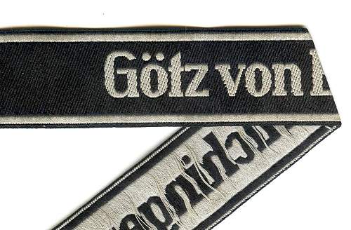 Cuff Title 17th Panzer Division Opinion