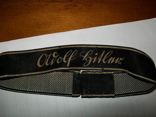 LAH Cufftitle and slip on shoulder title