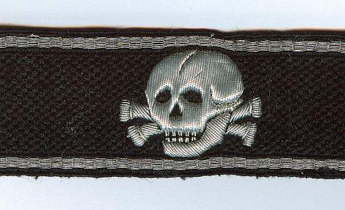 Totenkopf cuff band