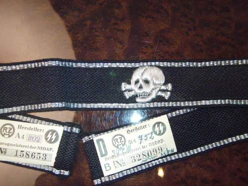 Totenkopf cuff band