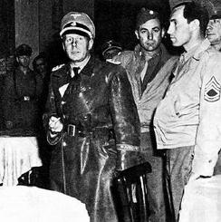Waffen SS surrenders in Italy