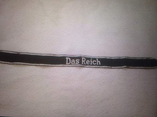 Das Reich officers Cuff