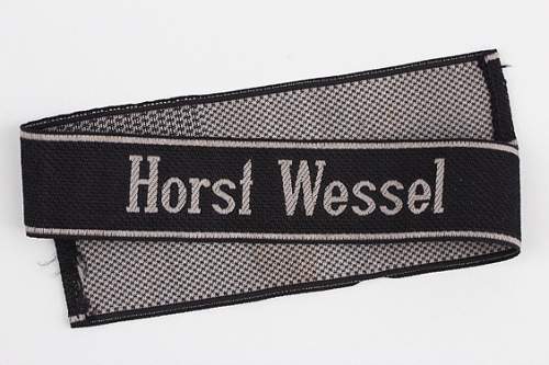 SS cufftitle Horst Wessel