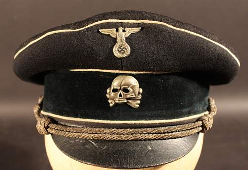 Allgemeine SS Scharführer  - Rock,Mantel and Visor.