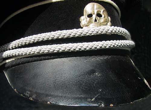 Allgemeine SS Scharführer  - Rock,Mantel and Visor.