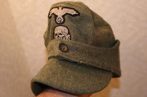 Waffen SS headwear courtesy of my friend, Paul S.