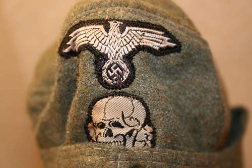 Waffen SS headwear courtesy of my friend, Paul S.
