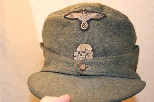 Waffen SS headwear courtesy of my friend, Paul S.