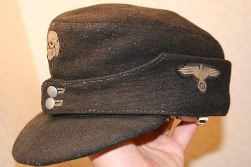 Waffen SS headwear courtesy of my friend, Paul S.