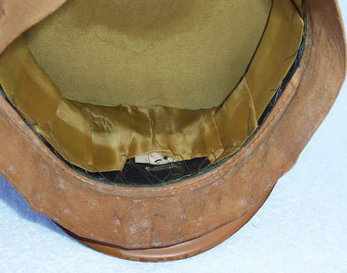 SS Feldgrau Visor Cap