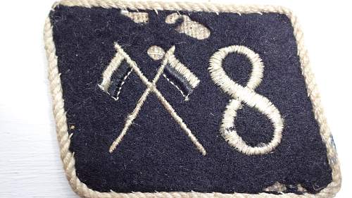 early Allgemeine cavalry tab