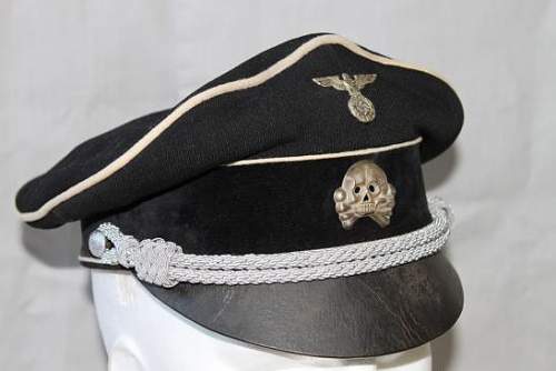 Early Leather Peaked SS Cap