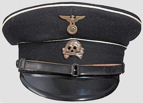 Early Leather Peaked SS Cap