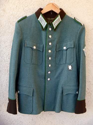 leutnant police ss tunic