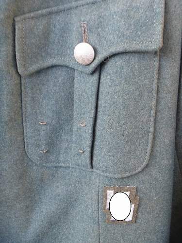 leutnant police ss tunic