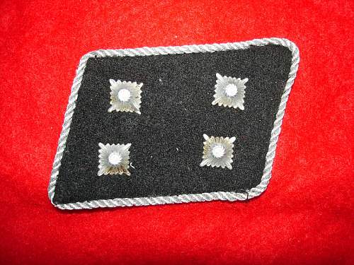 SS officers tabs