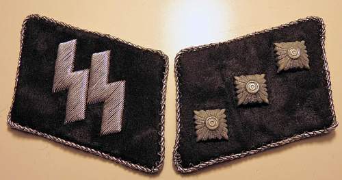 SS Oberscharführer and Runes tab set