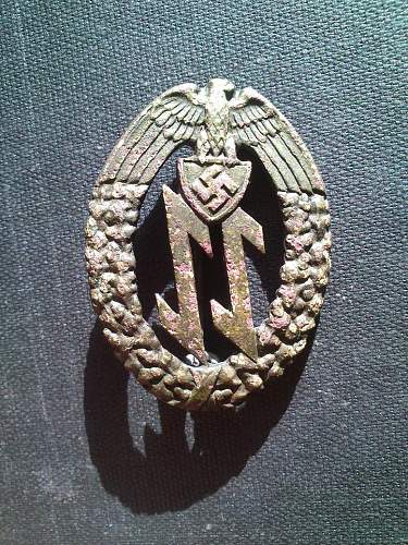Croatian SS badge
