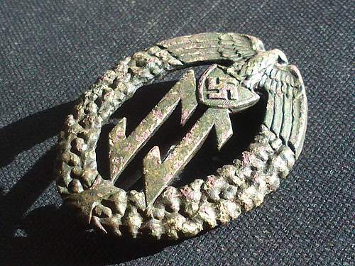 Croatian SS badge