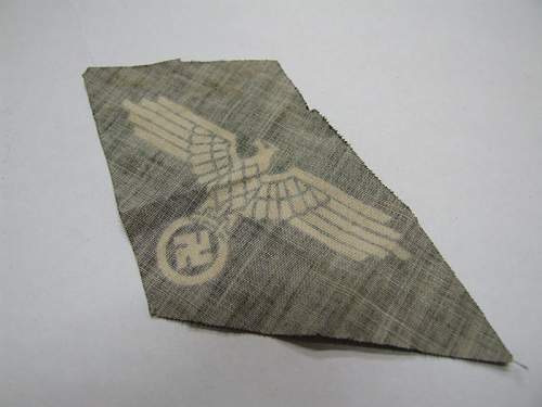 A late war SS sleeve eagle