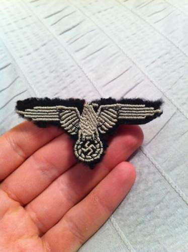 Waffen SS sleeve eagle