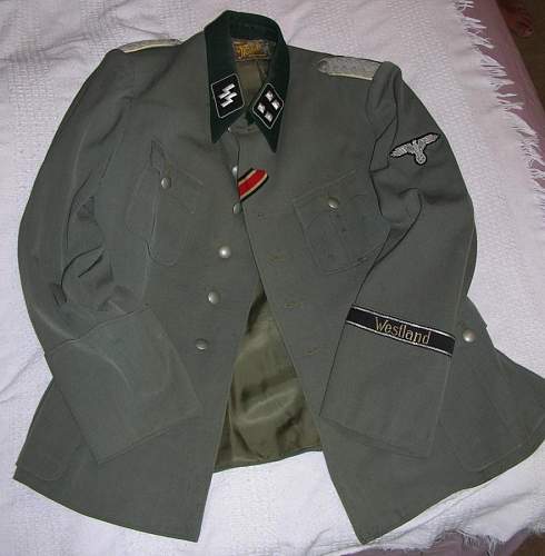 W-SS Tunic for a Sturmbannführer from Rgt Westland