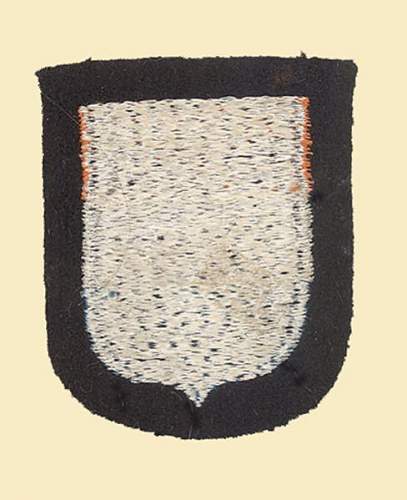 SS Dutch volunteer arm shield