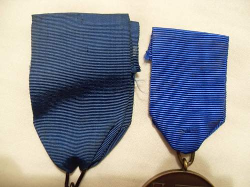 ss 4 &amp; 8 year long service medals