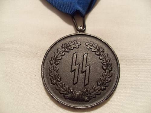 ss 4 &amp; 8 year long service medals